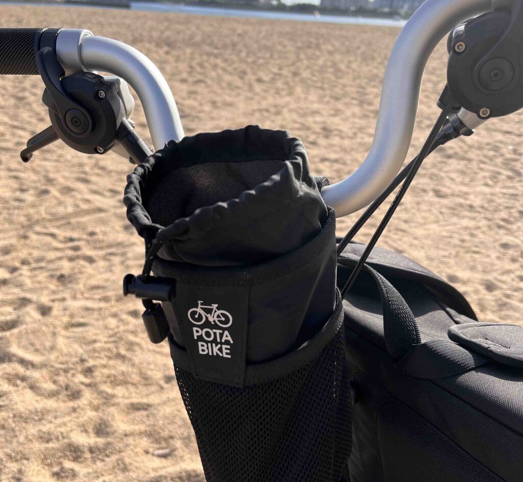 【脱水症状の対策に】POTABIKEのハンドルセンターポーチで快適な夏サイクリング！ 小さな車輪に乗っていこう